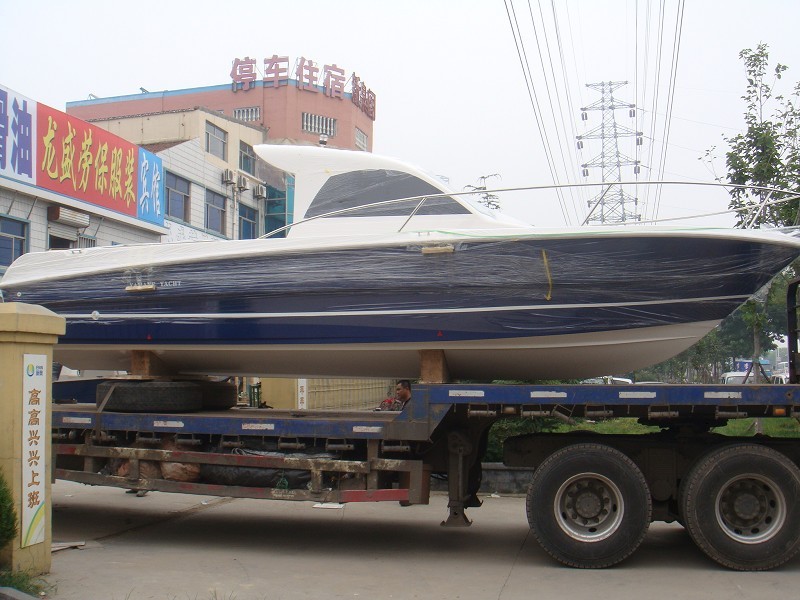 Grandsea 8.3m/27ft Fiberglass cuddy cabin Fishing Boat for sale