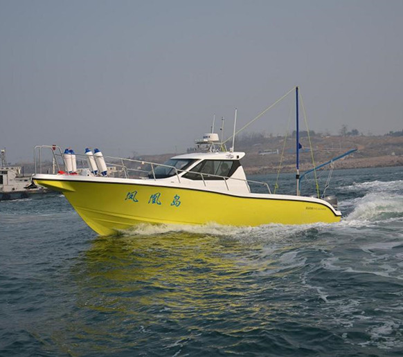 Grandsea 32ft / 9.7m Walk Around Fiberglass Cabin Sport Fishing Boat for Sale