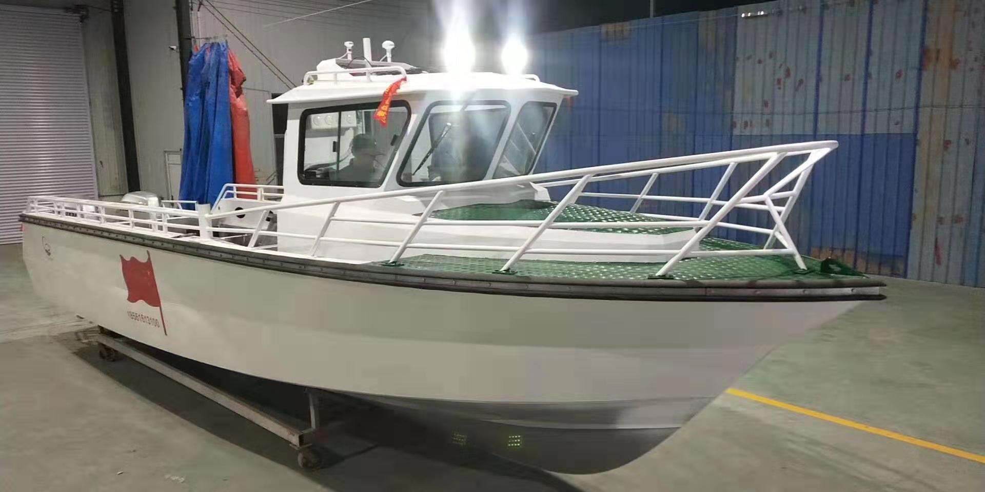 Grandsea 9.6m 32ft Aluminum Fish Farm Aquaculture Boat for Sale