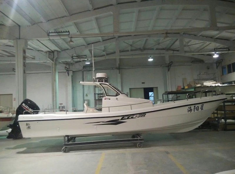 Grandsea 28ft 8.5m Fiberglass Panga Fishing Boat for Sale 