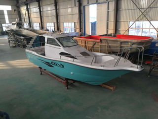 30ft Fiberglass Sport Diesel Inboard Fishing Boat for Sale