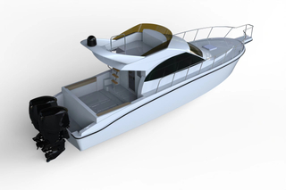 Grandsea 12m/40ft FRP fishing vessel pleasure fishing cabin cruiser boat for sale