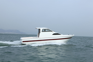 28ft FRP Diesel Inboard Cabin Fishing Boat for Sale