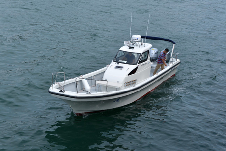 Grandsea 35ft panga fishing boat for sale fiberglass boat