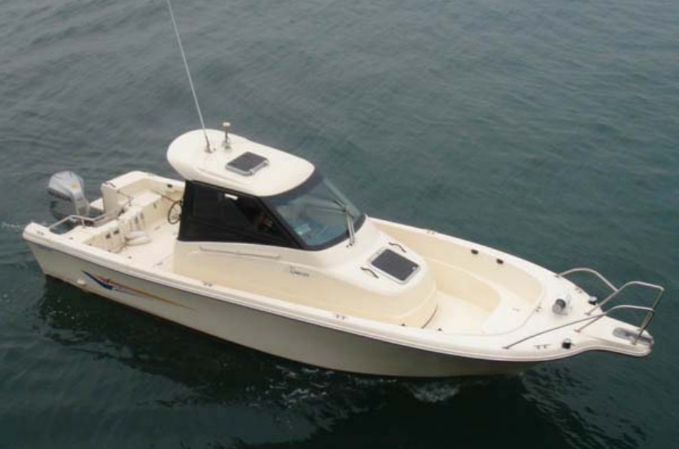 Grandsea 28ft /8.61m Fiberglass Fishing Boat for Sale Yacht Cabin Boat